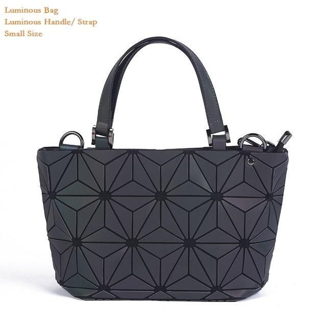 Brehn | Mehrere Stile Leuchtet im Dunkeln Premium Qualität Designer Luminous Geometrische Schulter Handtasche für Frauen