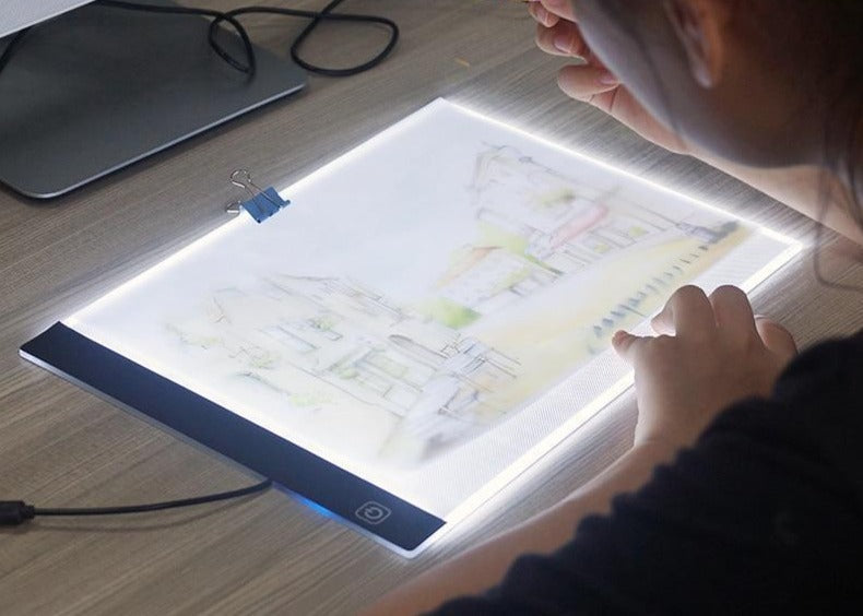 Brehn | A4 LED Lichtpad - Zum Nachzeichnen & Diamantmalerei