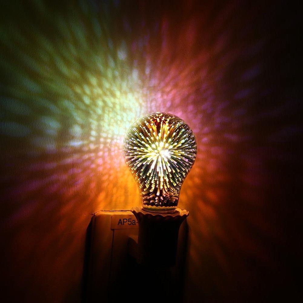 3D Sterne LED Feuerwerk Effekt Nachtlicht | Brehn