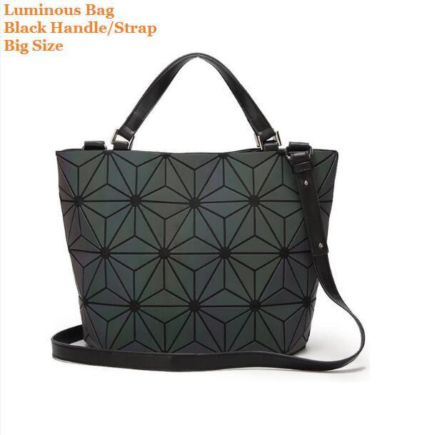 Brehn | Mehrere Stile Leuchtet im Dunkeln Premium Qualität Designer Luminous Geometrische Schulter Handtasche für Frauen