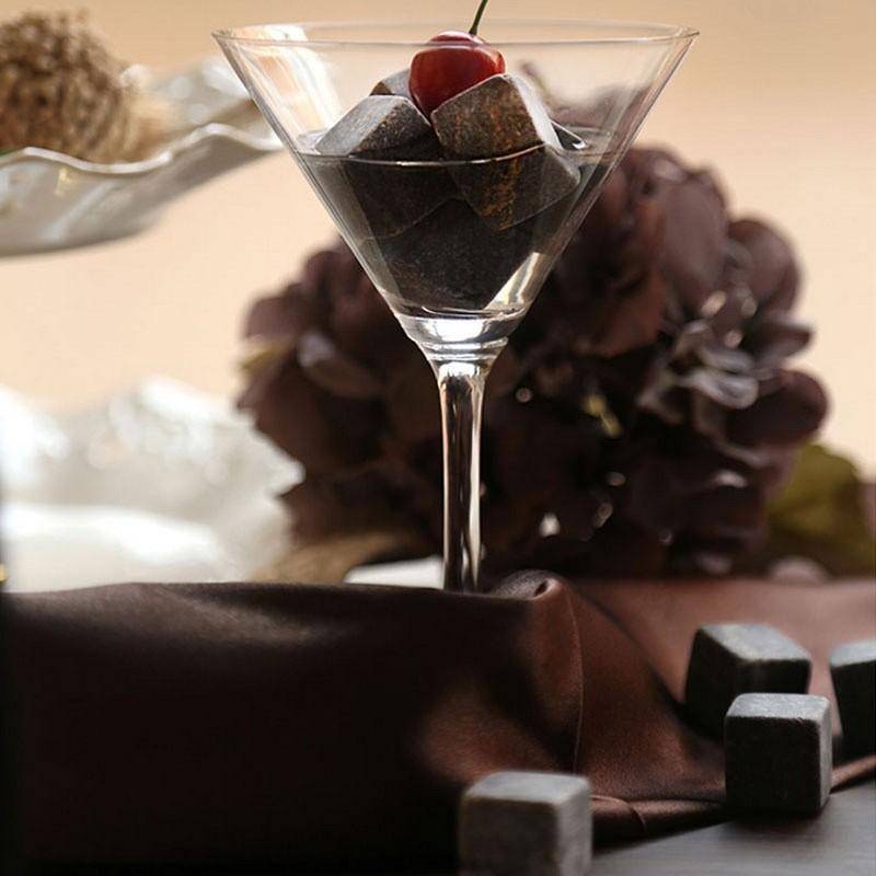 Brehn | Whisky Eissteine mit Samtbeutel
