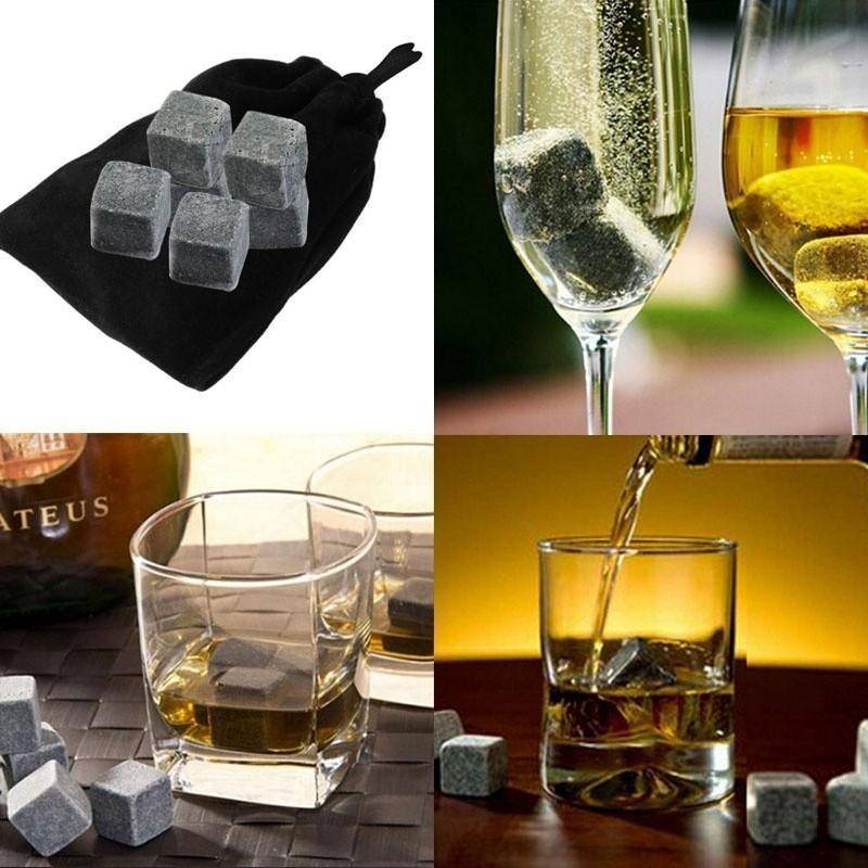 Brehn | Whisky Eissteine mit Samtbeutel