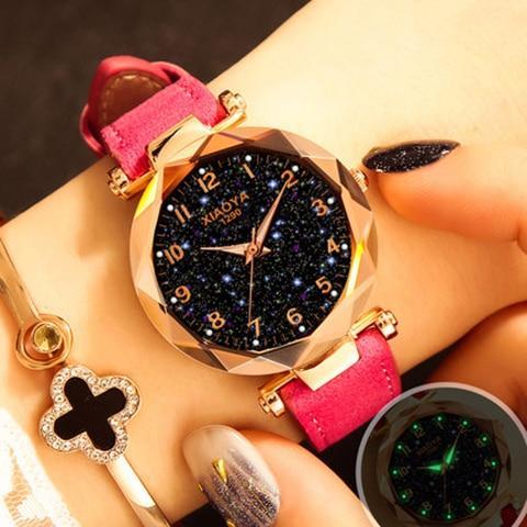 Brehn | Mehrere Farben Galaxy Star Designer Damen Armbanduhr