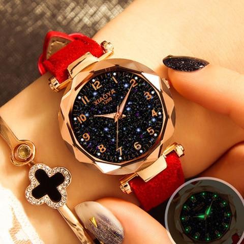 Brehn | Mehrere Farben Galaxy Star Designer Damen Armbanduhr