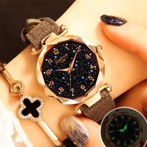 Brehn | Mehrere Farben Galaxy Star Designer Damen Armbanduhr