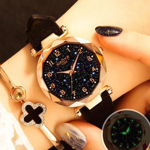 Brehn | Mehrere Farben Galaxy Star Designer Damen Armbanduhr