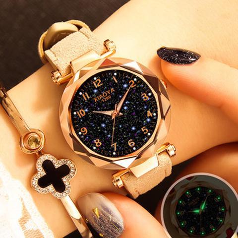 Brehn | Mehrere Farben Galaxy Star Designer Damen Armbanduhr