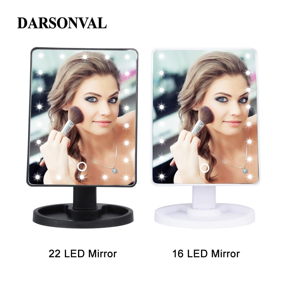 LED-Lichtrahmen Make-Up Spiegel | Brehn