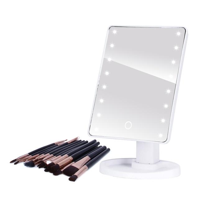 LED-Lichtrahmen Make-Up Spiegel | Brehn
