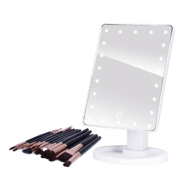 LED-Lichtrahmen Make-Up Spiegel | Brehn