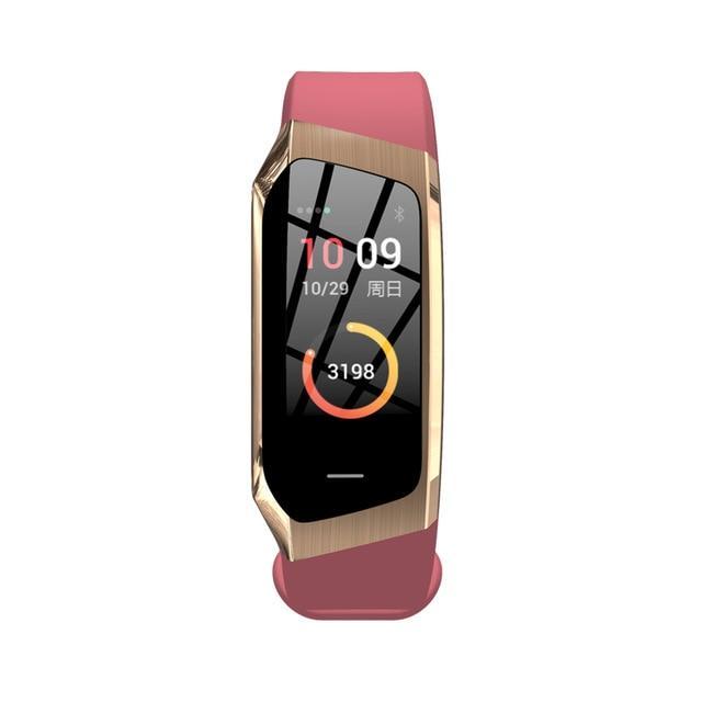 Brehn | Fitband Smartwatch wasserdicht Blutdruck Sauerstoff Herzfrequenzmonitor Sportarmband