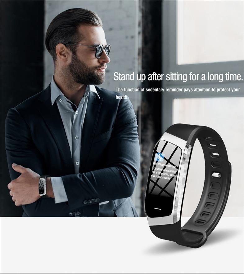 Brehn | Fitband Smartwatch wasserdicht Blutdruck Sauerstoff Herzfrequenzmonitor Sportarmband
