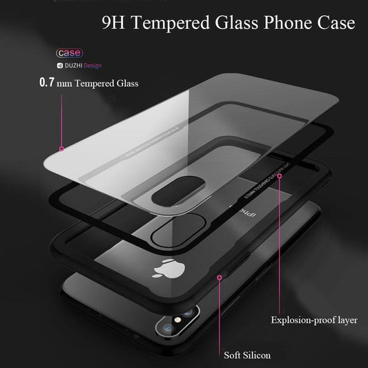 Gehärtetes Glas iPhone-Hülle | Brehn