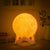 Brehn | Wiederaufladbare drahtlose Dual-Farben-Mondvollmond-Nacht-LED-Lampe