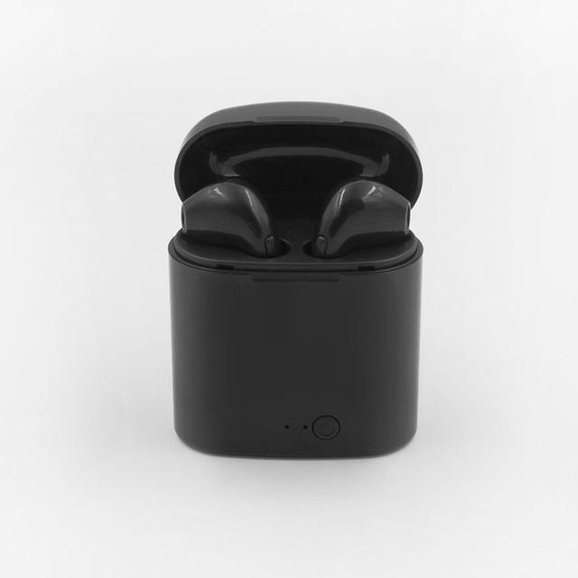 Brehn | Wireless Headset Bluetooth Ohrhörer Twin Kopfhörer mit Ladebox für alle Telefone