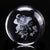 3D Rose Kristallball "Ich liebe dich" | Brehn