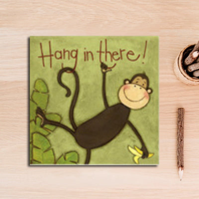 Cartoon Tiere Kinderzimmer - Leinwand Wandkunst Malerei