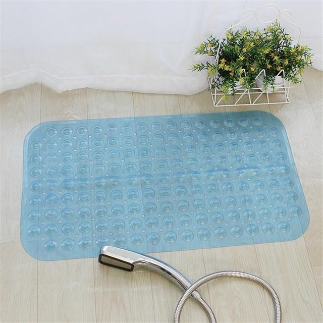 Brehn | Rutschfeste Badematte Weiche Badezimmer-Massagematte mit Saugnapf Rutschfester Badeteppich