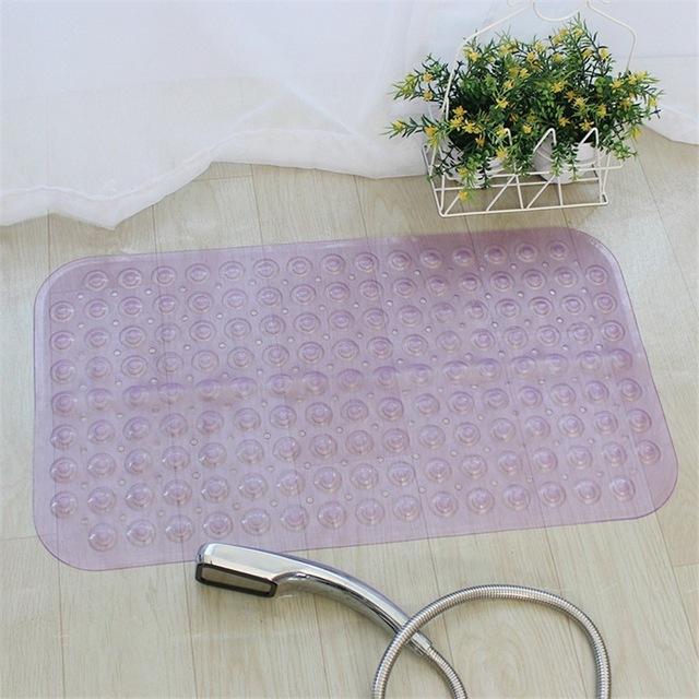 Brehn | Rutschfeste Badematte Weiche Badezimmer-Massagematte mit Saugnapf Rutschfester Badeteppich