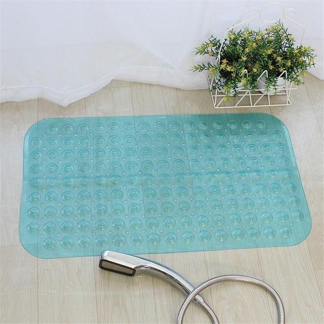 Brehn | Rutschfeste Badematte Weiche Badezimmer-Massagematte mit Saugnapf Rutschfester Badeteppich