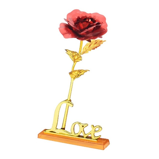 Brehn | 24k vergoldete Rose | Inklusive Zertifikat und luxuriöser Geschenkbox