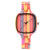 Brehn | Buntes Bambus Holzuhr - Armband-Uhr