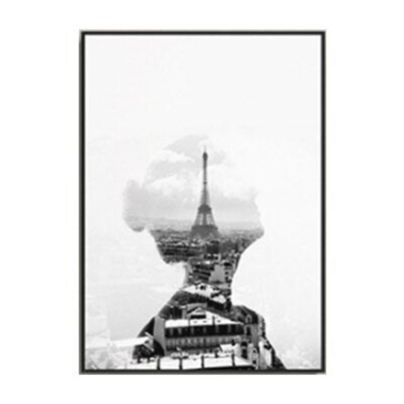Paris In Dream - Leinwand Wandkunst Malerei
