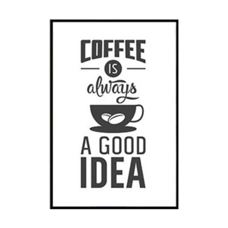 Coffee Time - Leinwand Wandkunst Gemälde