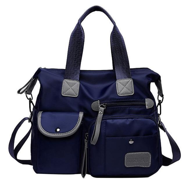 Brehn | Wasserdichte langlebige Damen Kapazitäts Schultertasche