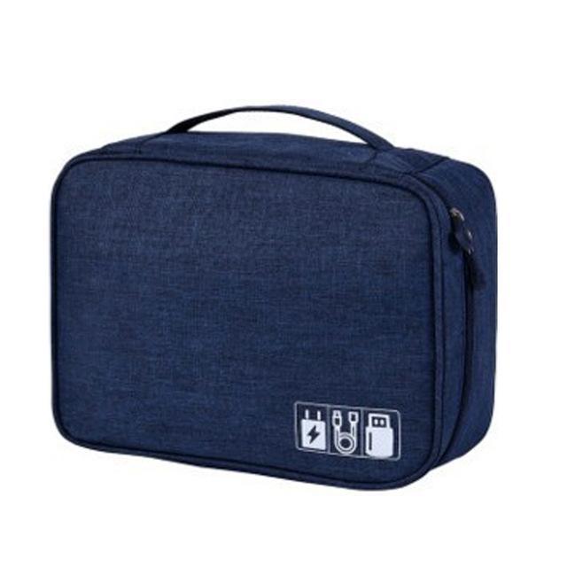 Brehn | Wobag Neue Polyester Herren Reisen Elektronische Zubehör Reisetasche Organizer für Dateline SD-Karte USB-Kabel digitale Geräte Tasche