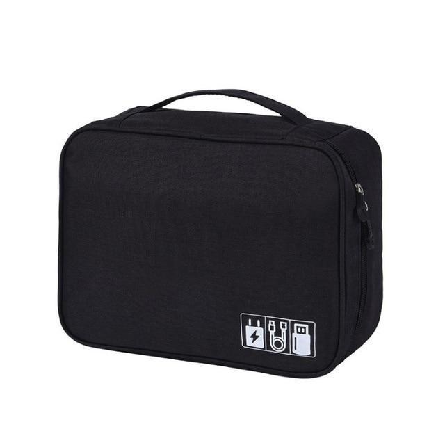 Brehn | Wobag Neue Polyester Herren Reisen Elektronische Zubehör Reisetasche Organizer für Dateline SD-Karte USB-Kabel digitale Geräte Tasche