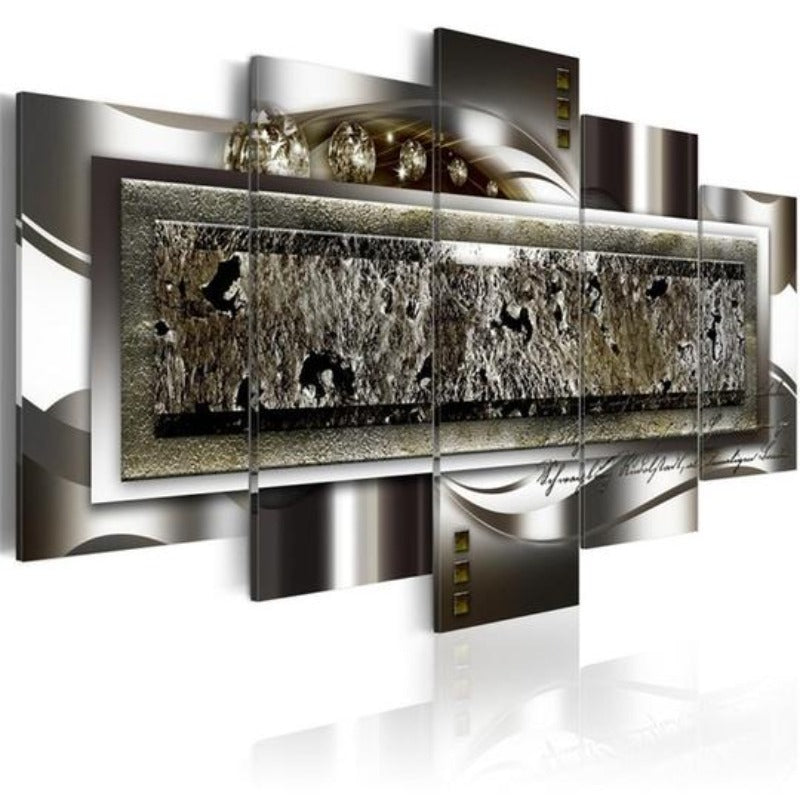 Metal Diamond - Leinwand Wandkunst Malerei