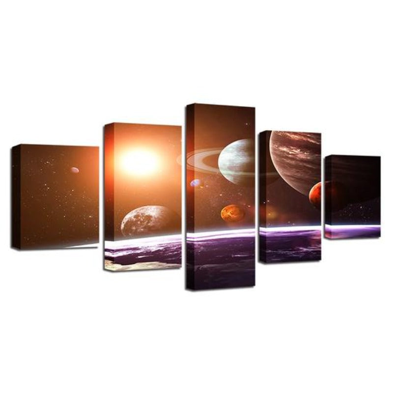 Sonnensystem – Leinwandbild