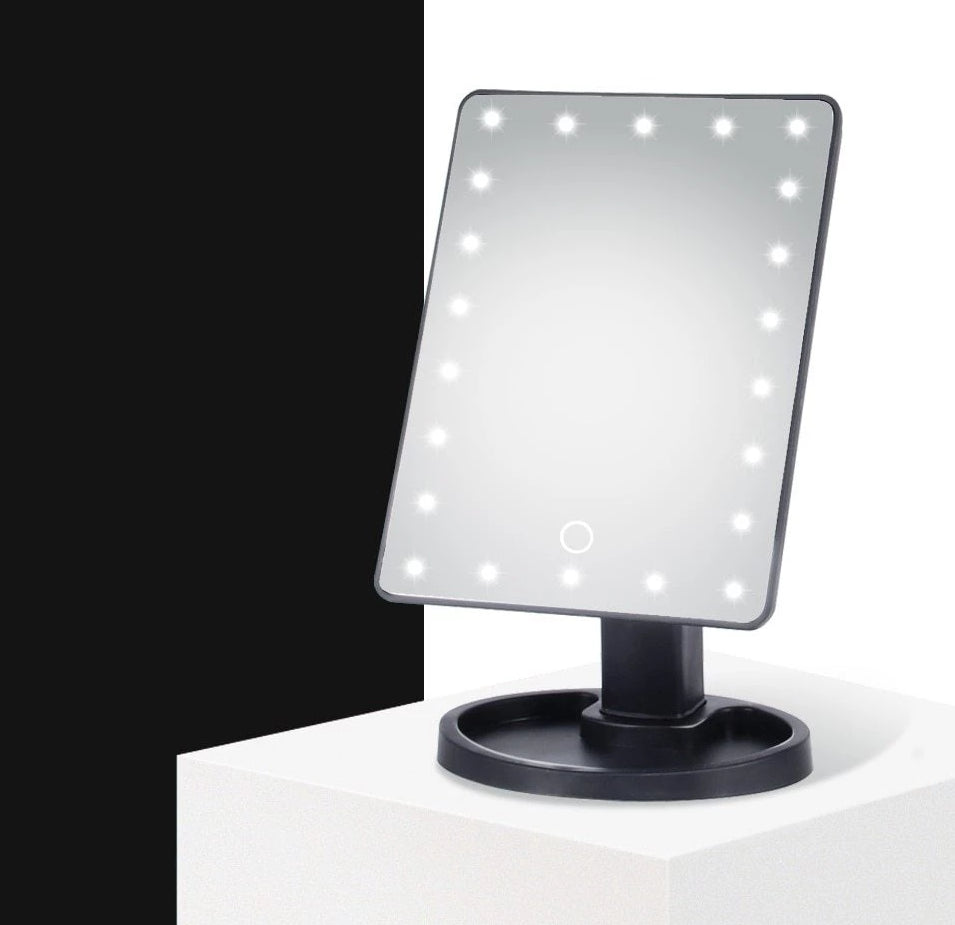 LED-Lichtrahmen Make-Up Spiegel | Brehn