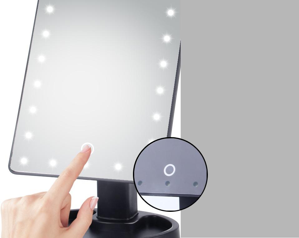 LED-Lichtrahmen Make-Up Spiegel | Brehn