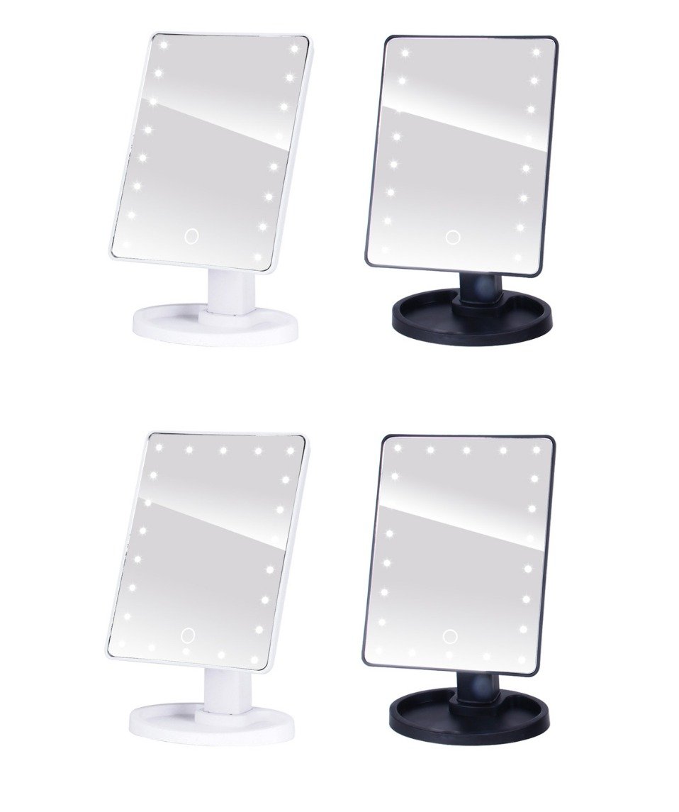 LED-Lichtrahmen Make-Up Spiegel | Brehn