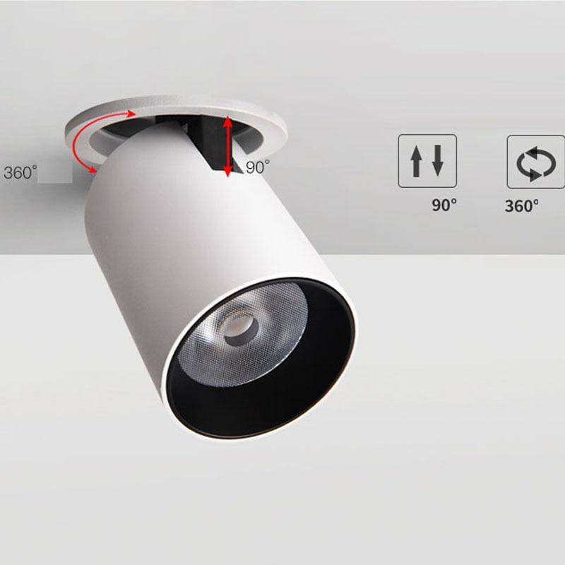 LumiSpot - Moderner verstellbarer LED-Spotlight 12W | Brehn