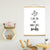 Ich liebe dich Kinderzimmer Drucke Dekor Socken - Leinwand Wandkunst Malerei