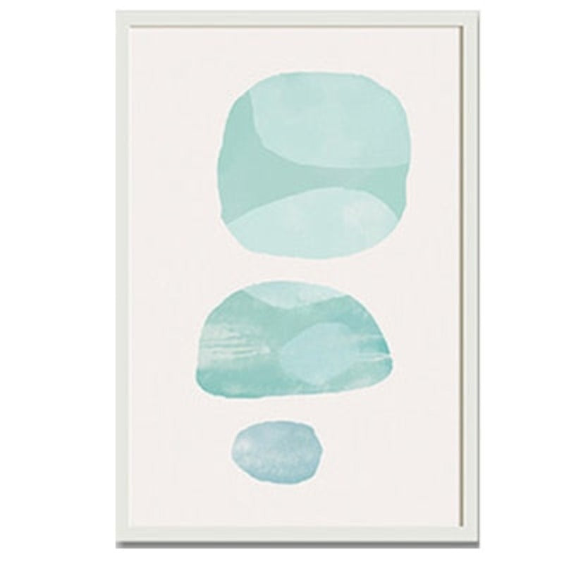 Abstract Aquarell Multi Pink Prinzessin - Leinwand Wandkunst Gemälde