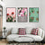 Modernes Rosenblumen-Wandbild – Nur gute Vibes!