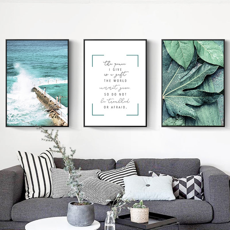 Inspirierende Poster und Drucke - Leinwand Wandkunst Malerei