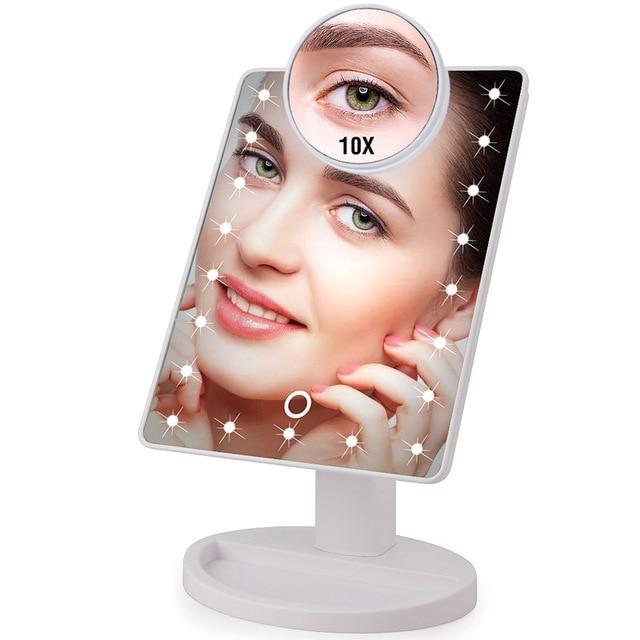 22 LED Schminkspiegel | Brehn
