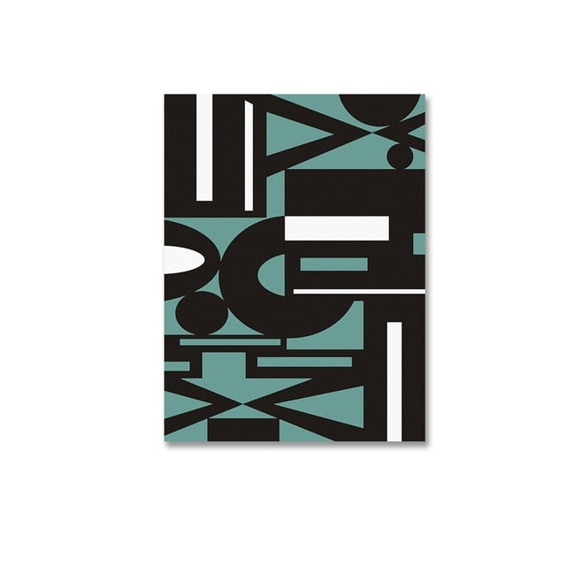 Puzzlemuster des Lebens – Leinwandbild