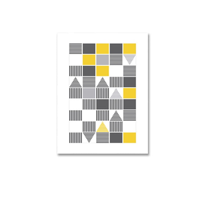 Puzzlemuster des Lebens – Leinwandbild
