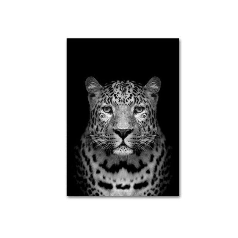 Afrika Wilde Große Katzen - Leinwand Wandkunst Malerei