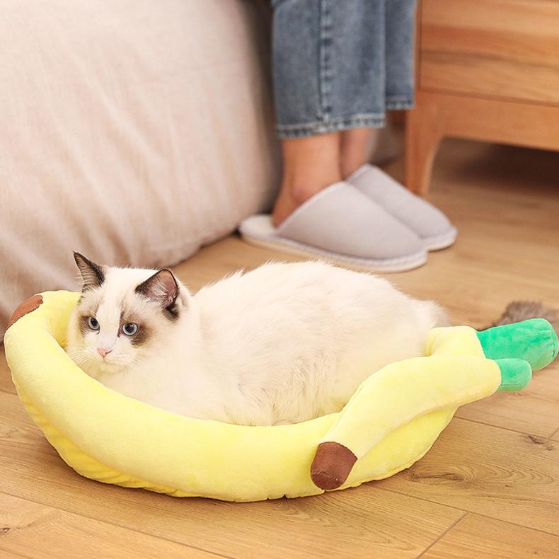 Nahni - Banana Kanu Haustierbett | Brehn
