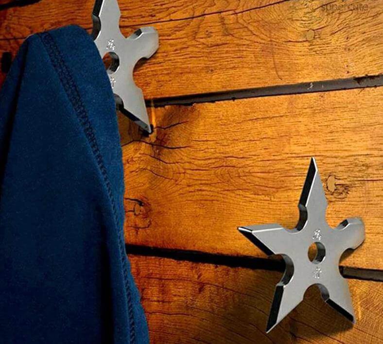 Edelstahl Ninja Darts Wandhalter