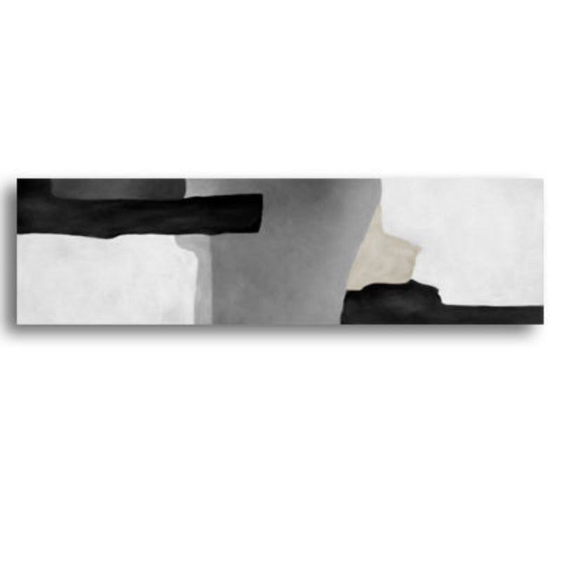Grau in Schattierungen - Leinwand Wandkunst Gemälde
