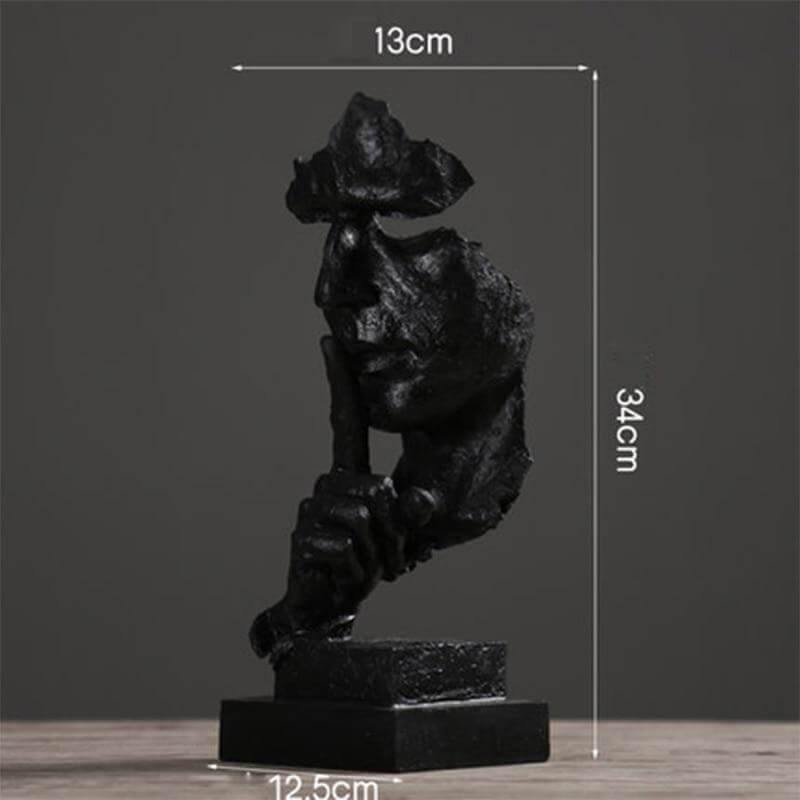 Silence Is Gold Miniatur Skulptur | Brehn