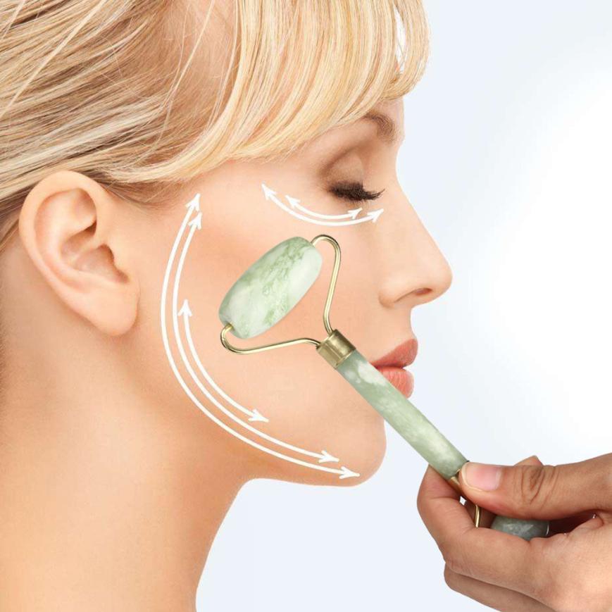 Jade-Gesichtsmassage-Roller F+S | Brehn